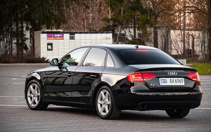 Audi A4 cena 28990 przebieg: 201547, rok produkcji 2008 z Orzysz małe 596